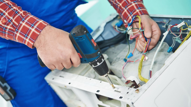 Sancaktepe Baxi Baxi çamaşır makinesi kart tamiri – Su almama arızası orijinal parça ile giderildi. - Teknik servis örneği