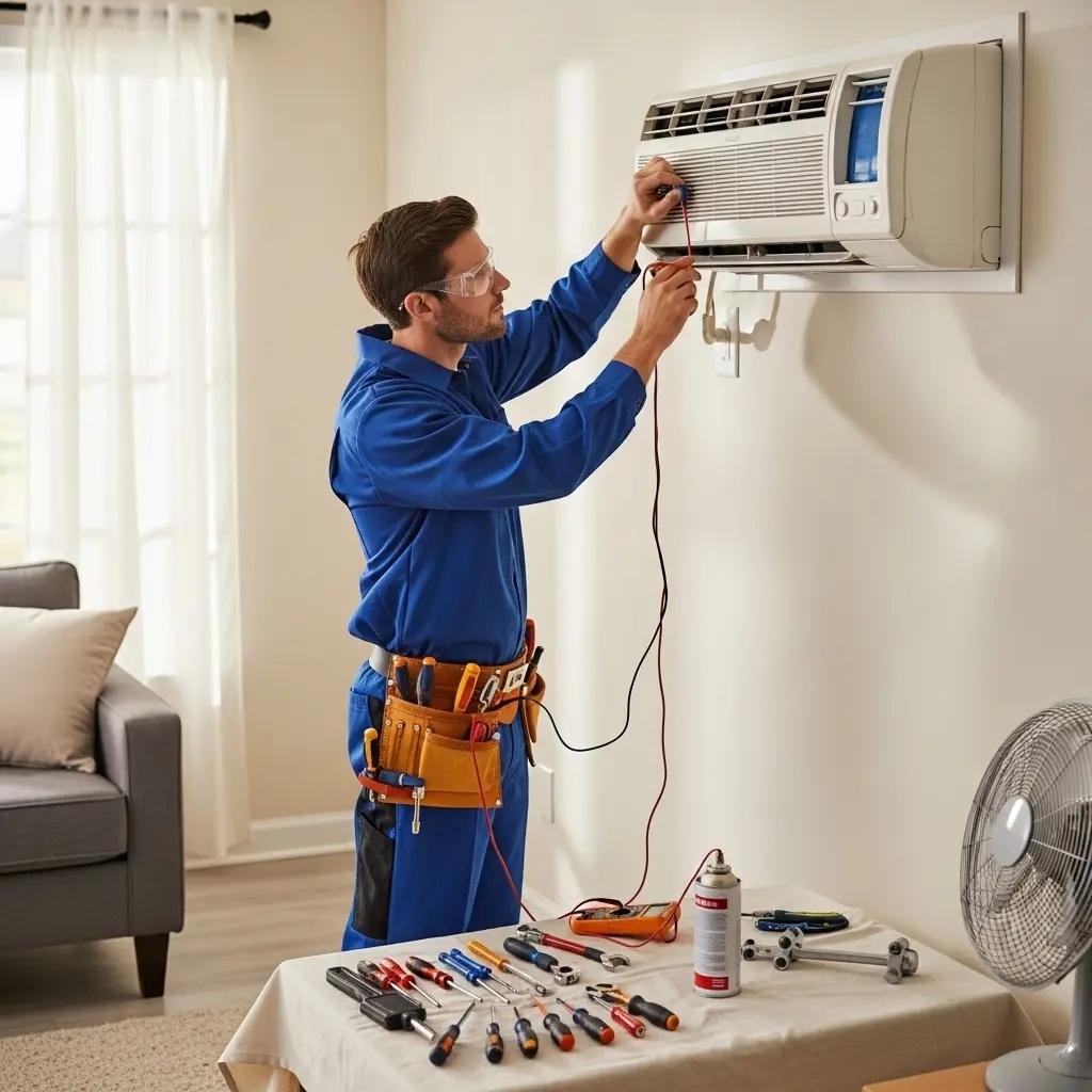 Sancaktepe Baxi Baxi klima gaz dolumu ve bakım – Enerji verimliliği artırıldı. - Teknik servis örneği